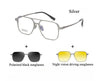 4-in-1 Magnetic Aluminum Magnesium Titanium Sunglasses