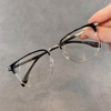 2024 New fashionable ultra-light color-changing anti-blue light glasses