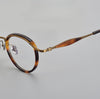 Arvid Retro Oval Titanium Glasses Frame