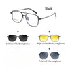 4-in-1 Magnetic Aluminum Magnesium Titanium Sunglasses