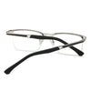 MEN'S RETRO HALF-FRAME ANTI-BLUE LIGHT READING GLASSES