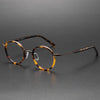 Mika Titanium Vintage Round Eyeglasses Frames