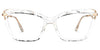 Gerda TR90 Fashion Square Eyeglasses Frame