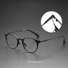 Xander Retro Oval Titanium Ultra-Light Glasses Frame