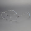 Titanium Vintage Geometric Eyeglasses Frames  RICHELLE