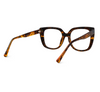 Square Mauve Eyeglasses