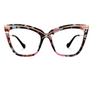 Cat Eye Floral Eyeglasses