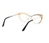 Cat Eye Gold Eyeglasses