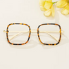 Square Green Eyeglasses