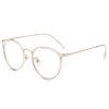 Mixed Materials Cat eye Glasses