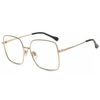 Oversized Metal Square Glasses