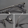 Titanium Vintage Oval Eyeglasses Frames ST BT55006