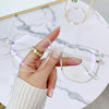 Oversize Women Square Glasses