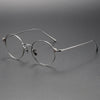 Titanium Vintage Round Eyeglasses Frames 186