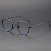 Titanium Geometric Glasses Frame  KMN7310