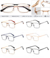 Metal Rectangle Glasses Frames 95888