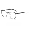 Ultra-light pure titanium retro round glasses frame