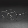 Retro Titanium Square Glasses Frame 316