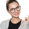 WOMEN'S DIAMOND PORTABLE FASHION GLASSES