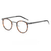 Ultra-light pure titanium retro round glasses frame