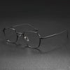 Retro Titanium Square Glasses Frame 316