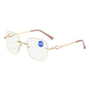 WOMEN'S DIAMOND RIMLESS ANTI-BLUE LIGHT PRESBYOPIA GLASSES