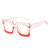 Fashion Square Large Frame Glasses