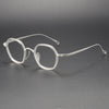 Titanium Geometric Glasses Frame 80873