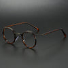 Evander Titanium Round Glasses Frame