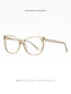 Women's Eyeglasses  Transparent Square Computer Glasses Frame Anti Blue Light Female Eyeglass Sexy Leopard