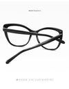 Women's Eyeglasses  Transparent Square Computer Glasses Frame Anti Blue Light Female Eyeglass Sexy Leopard