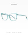 Women's Eyeglasses  Transparent Square Computer Glasses Frame Anti Blue Light Female Eyeglass Sexy Leopard