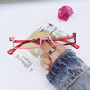 Lower Semi-Rimless Square Glasses