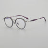 Arvid Retro Oval Titanium Glasses Frame