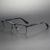 Browline Retro Titanium Ultra-Light Glasses Frame DTX137