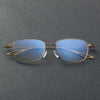 Ultra-light pure titanium frames oval frames W162