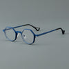 New Plate glasses retro eye frame metal flat 23229