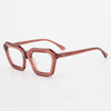 Retro frame plate glasses 60044