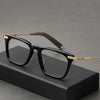 Eran Vintage Acetate Square Glasses Frame