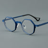 New Plate glasses retro eye frame metal flat 23229