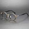 Tadeo Titanium Vintage Round Eyeglasses Frames