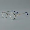 New Plate glasses retro eye frame metal flat 23229