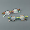 Plate glasses retro frame 9341