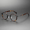 Tadeo Titanium Vintage Round Eyeglasses Frames