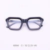 Retro frame plate glasses 60044