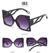 2024 new cross-border  large square sunglasses, fashion sunglasses