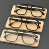 Retro Acetate Square Glasses Frames  8116