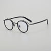 Hank Premium Series Vintage Acetate Round Glasses Frame