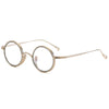 Titanium Vintage Round Eyeglasses Frames KMN122