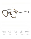 Thorne Titanium Vintage Round Eyeglasses Frames